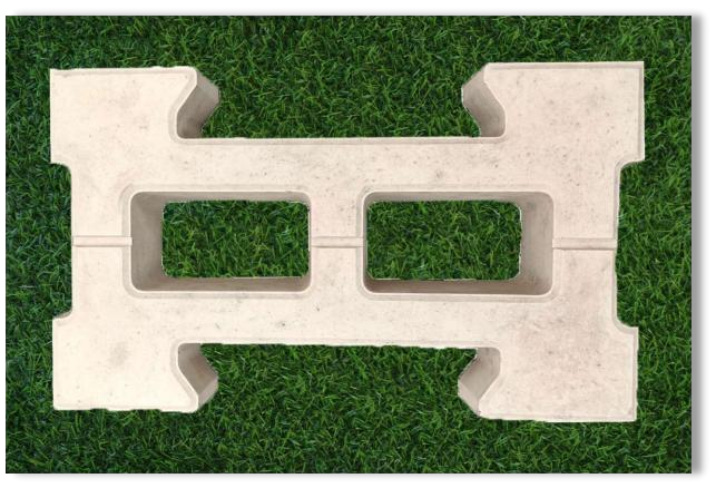 江蘇邁道工字生態護坡磚連鎖塊